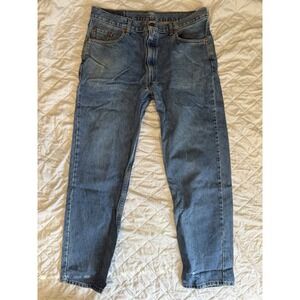 Levis 504 Mens Size 97R Blue Jeans Actual 38X32 Medium Wash‎